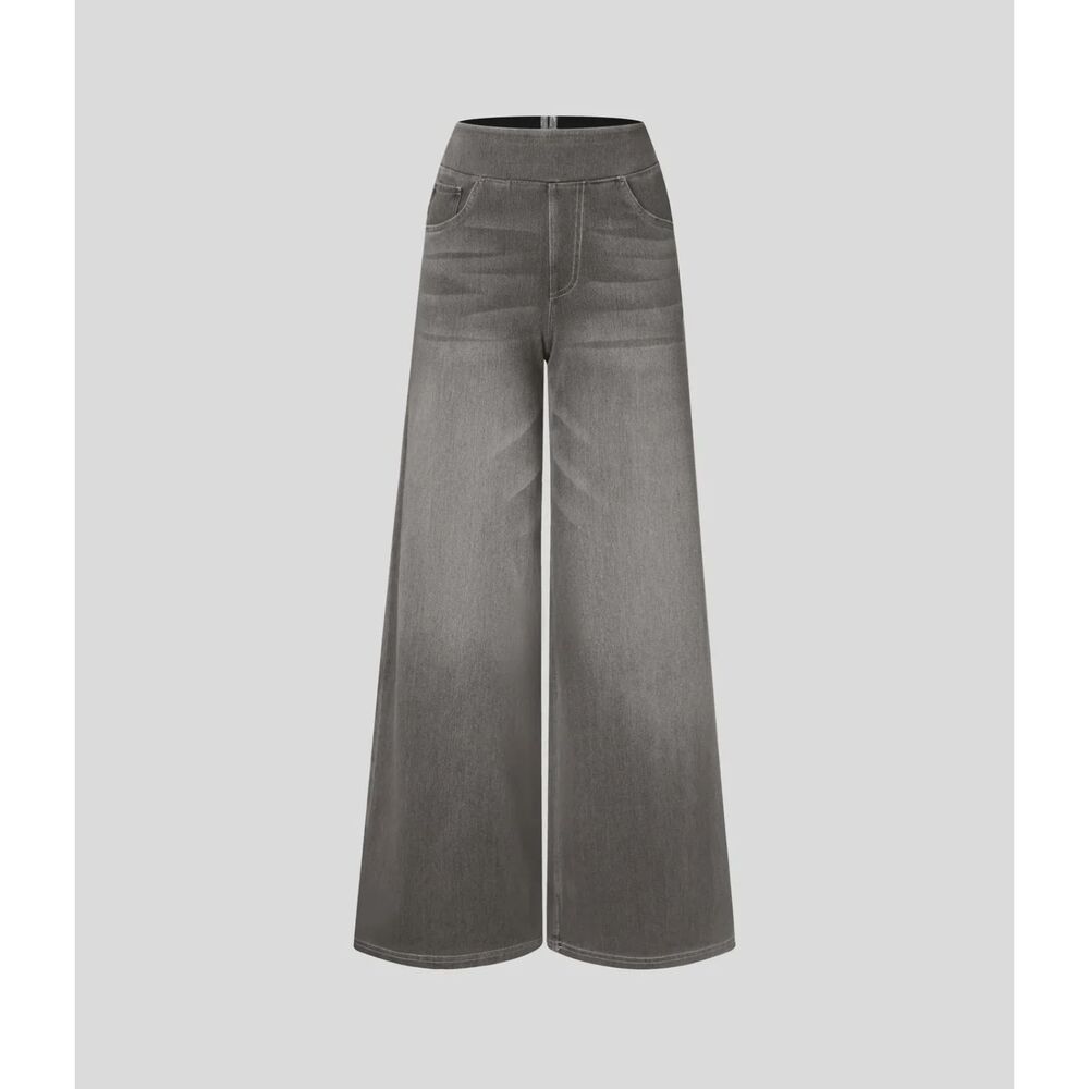 Halara Flex™ High Waisted Pockets Baggy Wide Leg Jeans - Picture 5 of 6